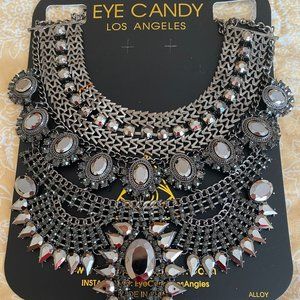 Eye Candy Los Angeles bib necklace